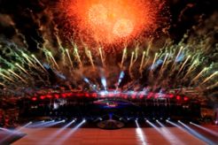 Kemegahan pembukaan ISG, menyamai Sea Games