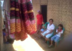 Sudah hampir setahun mereka di tenda pengungsian