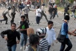 Buntut pertandingan voli, satu sekolah tawuran
