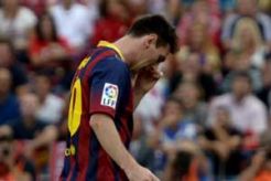 Cedera hamstring paksa Messi absen tiga pekan