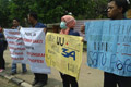 Desak UU 34 dan UU RS direvisi, mahasiswa datangi DPRD