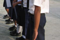 Ditempeleng guru, siswa SMP 69 ogah sekolah