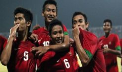 Garuda Jaya hujani gawang Laos empat gol tanpa balas