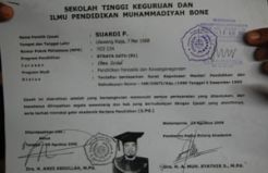 Jenazah teroris Bone dibawa ke kampung halamannya