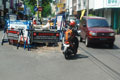 Pembongkaran mandeg, Jalan Dokter Radjiman macet