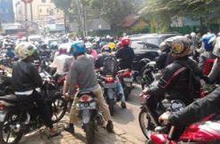 Ada Jakarta Marathon, Ps Minggu-Pancoran-Mampang lumpuh