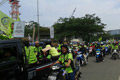 Ada konvoi buruh, Lalin BSD lumpuh