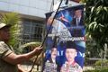 Langgar zona kampanye, poster caleg diturunkan