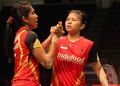Nitya/Greysia melangkah kebabak kedua, Variella/Vita terhenti oleh tuanrumah