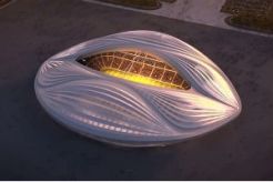 Qatar bangun stadion...