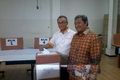 Pemira, Aher nyoblos di TPS PKS Kota Bandung