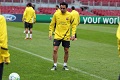Tiga penggawa Barcelona jalani latihan