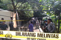 Kontrakan teroris yang hancur mulai diperbaiki