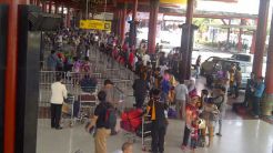 Usai libur, Bandara Soetta dipenuhi penumpang