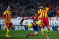 Atletico v Barcelona belum ada gol