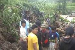 Ini penampakan longsor di Jombang