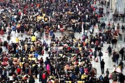Imlek 2014 di China, mudik massal terbesar di dunia