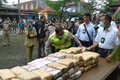 Airin bakar ganja di kantor kelurahan