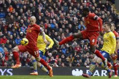 The Reds gilas Arsenal di Anfield