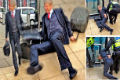 Wenger terjatuh di stasiun Liverpool Lime Street