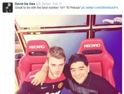 Maradona ngamuk, pacarnya direbut De Gea?