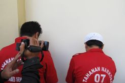 Pesta sabu, oknum satpol...