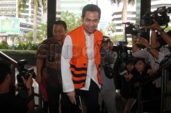 Diperiksa 6 jam, Bendahara perusahaan Wawan ngacir