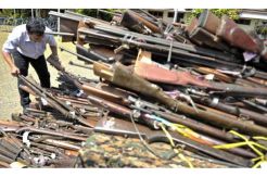 Warga gunakan senpi rakitan dan golok saat bentrok di OKI