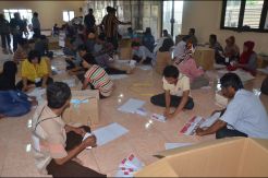 1,2 Juta surat suara di Polewali mulai dilipat