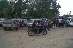 Angkot Cilegon-Merak-Anyer mogok, penumpang telantar