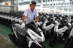 Penjualan motor Honda Februari tembus 423.950 unit