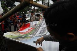 Pelanggaran atribut kampanye marak
