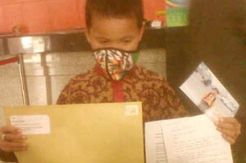 Protes kabut asap, anak SD ini surati Presiden SBY