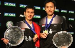 SBY ucapkan selamat buat Hendra/Ahsan dan Tontowi/Liliyana