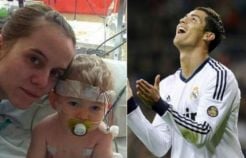 Cristiano Ronaldo biayai pengobatan bayi 10 bulan