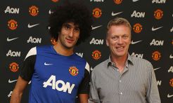 Fellaini: United tidak salah mengontrak Moyes