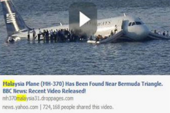 Awas, hoax MH370 ditelan segitiga bermuda bermunculan