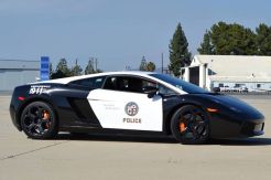 Polisi Los Angeles disumbang Lamborghini Gallardo