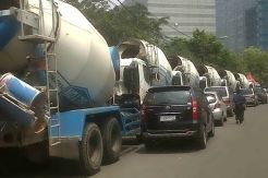 Enam truk molen Wawan disita KPK