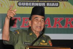 Diberitakan menghilang saat kabut asap, Gubernur Riau marah