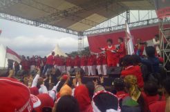 Dorce Gamalama meriahkan kampanye PKPI di Bandung
