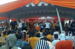 Ribuan warga Balikpapan padati kampanye Hanura