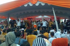 Ribuan simpatisan Hanura padati Tenis Center Balikpapan