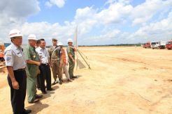 Sisi udara Bandara Samarinda Baru mulai dibangun