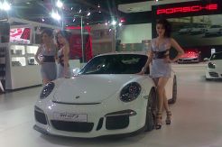 Porsche 911 GT3 mejeng di Bangkok Motor Show 2014