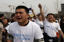 Pejabat Malaysia temui keluarga penumpang MH370 di China
