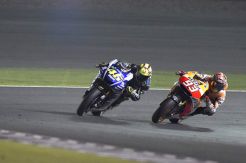 Marquez enjoy bersaing dengan Rossi