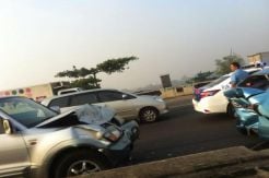 Kecelakaan beruntun, 2 korban dibawa ke RS Citra Kemayoran