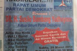 KPU Jateng bakal tegur Demokrat soal doorprize
