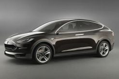 Tesla X crossover tanpa spion samping
